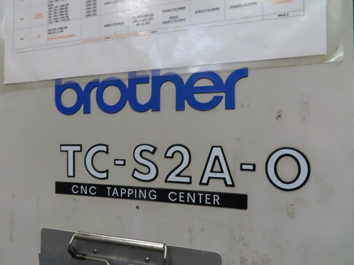 BROTHER INDUSTRIES TC-S2A-0 Drilling & Tapping | MD Equipment Services LLC