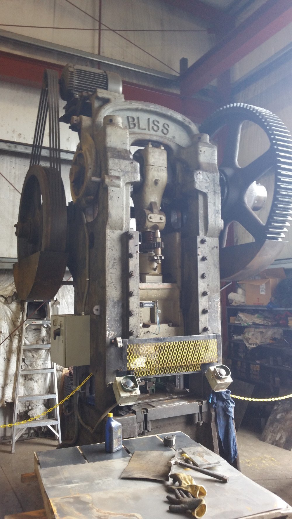 BLISS STAMPING PRESS NO. 306 Sold Equipment | MD Equipment Services LLC