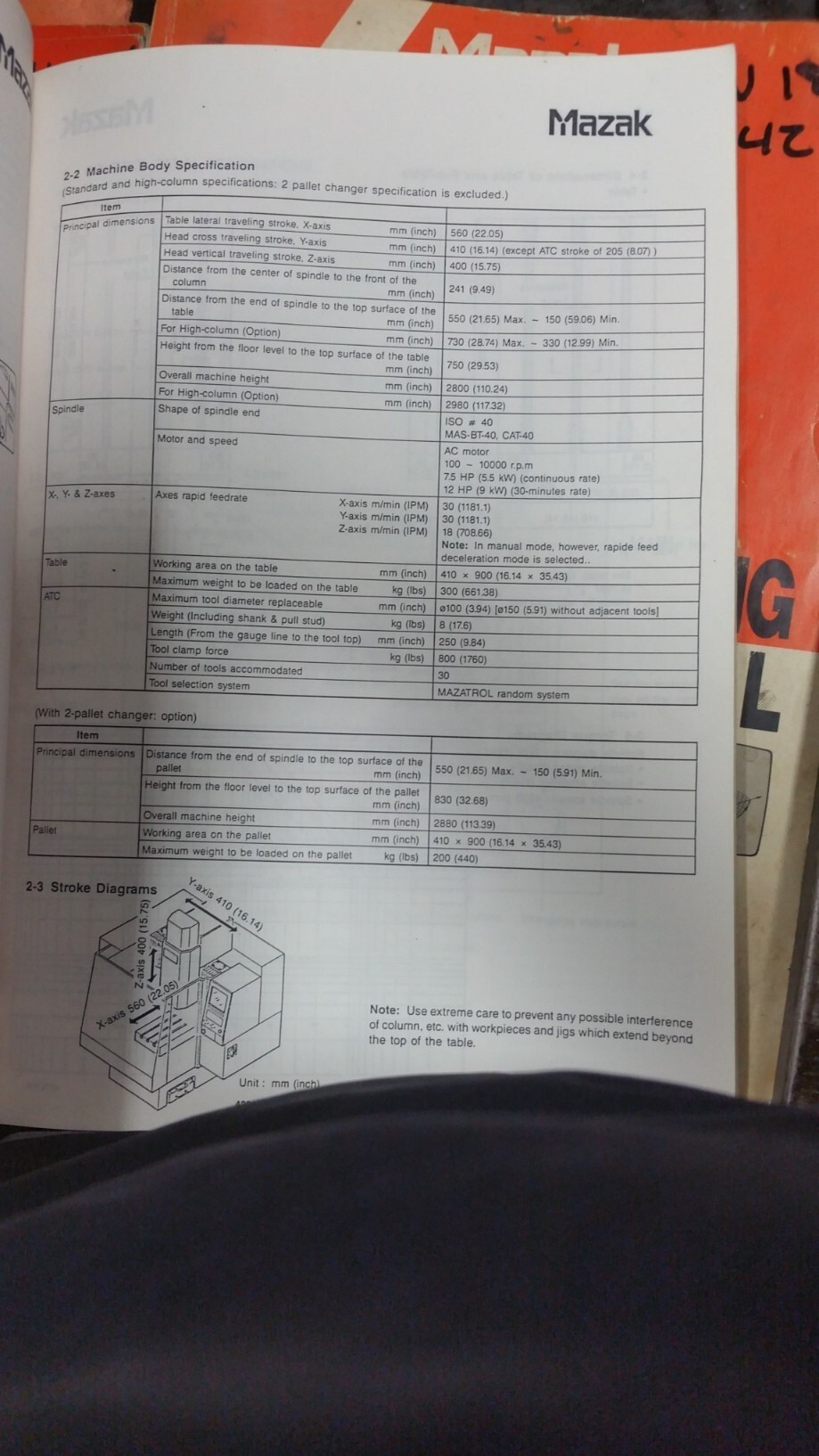 1990 MAZAK AJV 18 CNC Milling | MD Equipment Services LLC