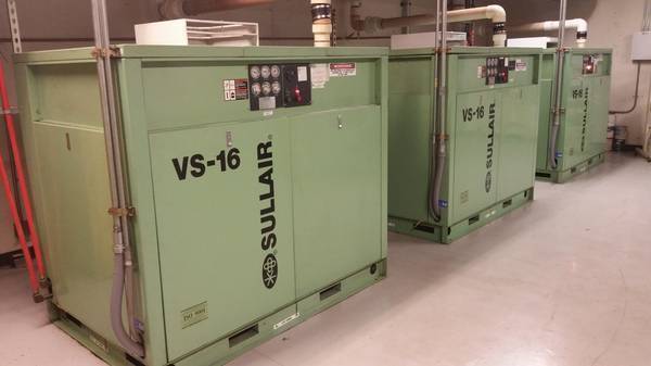 SULLAIR VS SERIES VS16 - 40 A/C Vacuum Systems | MD Equipment Services LLC