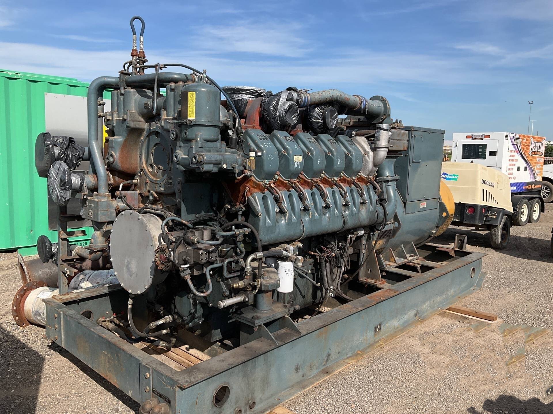 MTU 12V4000 Generators | MD Equipment Services LLC