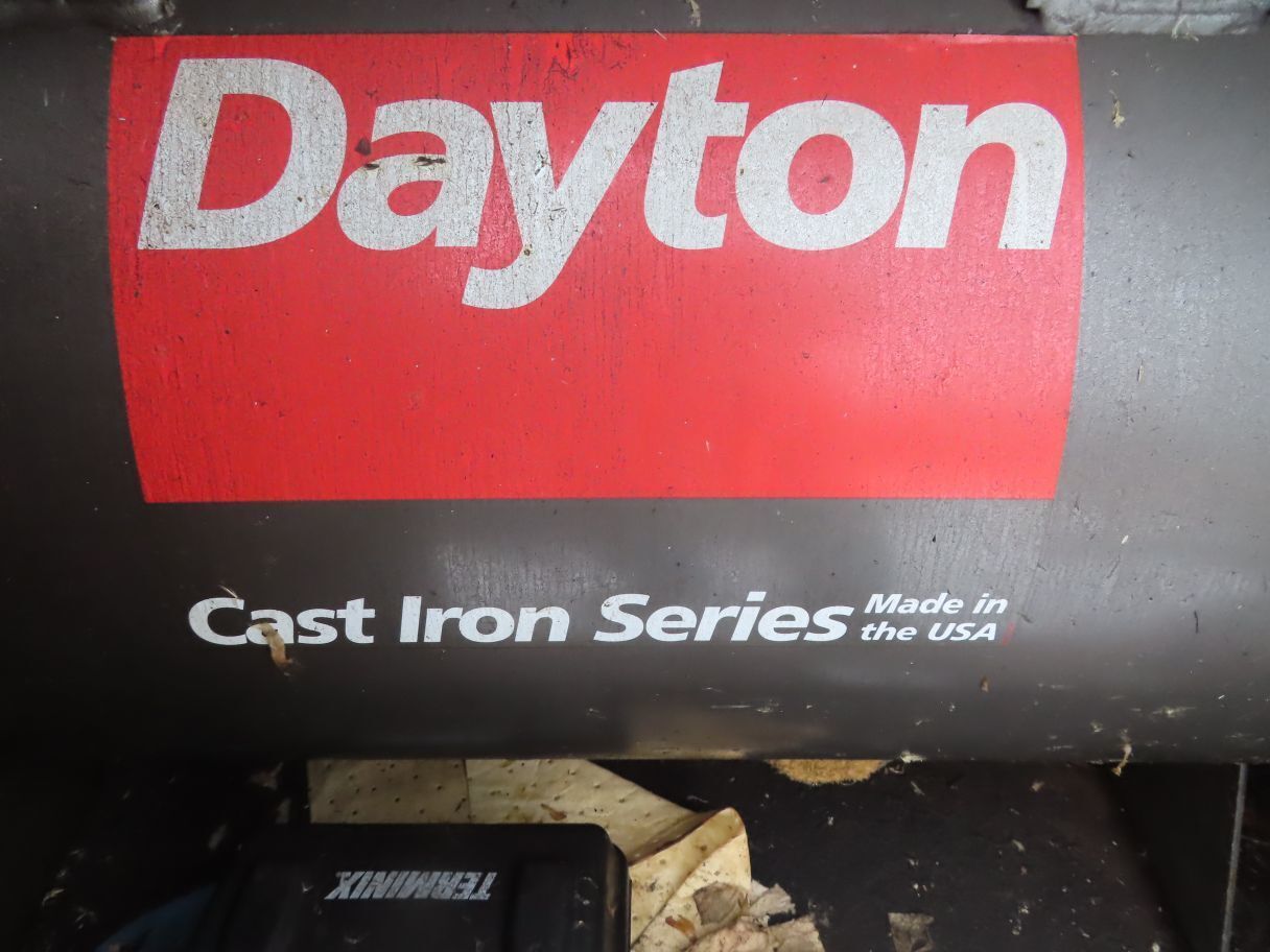 DAYTON 5Z634 CAST IRON SERIES Air Compressors | MD Equipment Services LLC