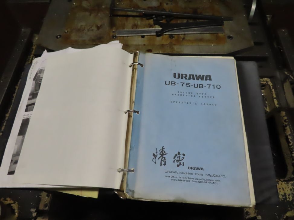 URAWA MACHINE TOOLS MFG UB-75 CNC Milling | MD Equipment Services LLC