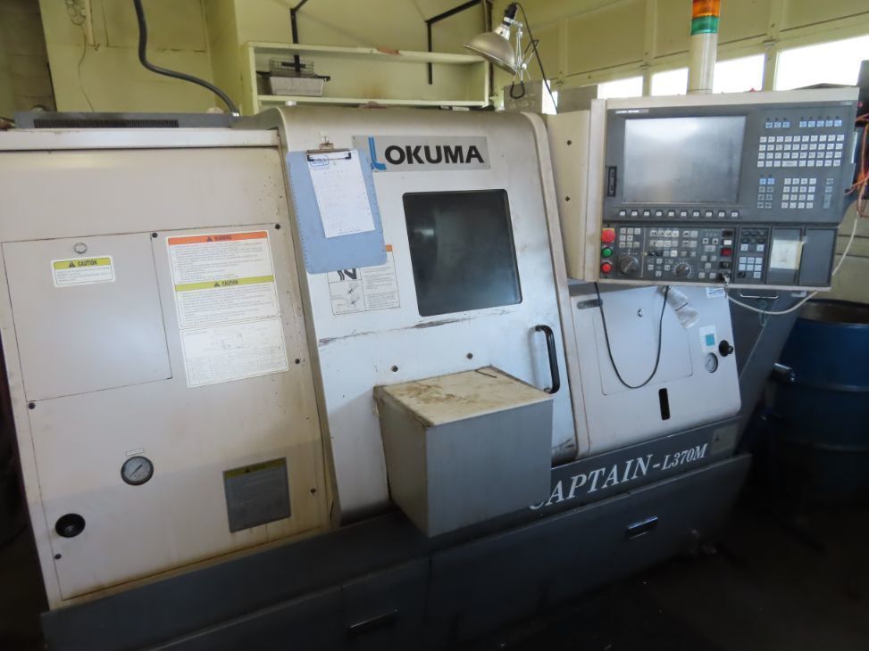 OKUMA MACHINE TOOLS, INC. CAPTAIN L-370M Sold Equipment | MD Equipment Services LLC