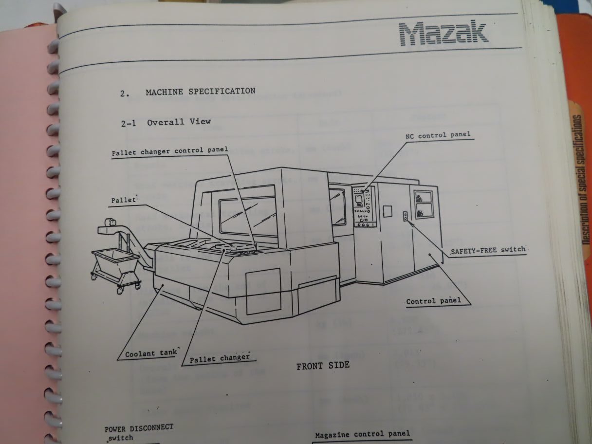 MAZAK H-400 CNC Milling | MD Equipment Services LLC
