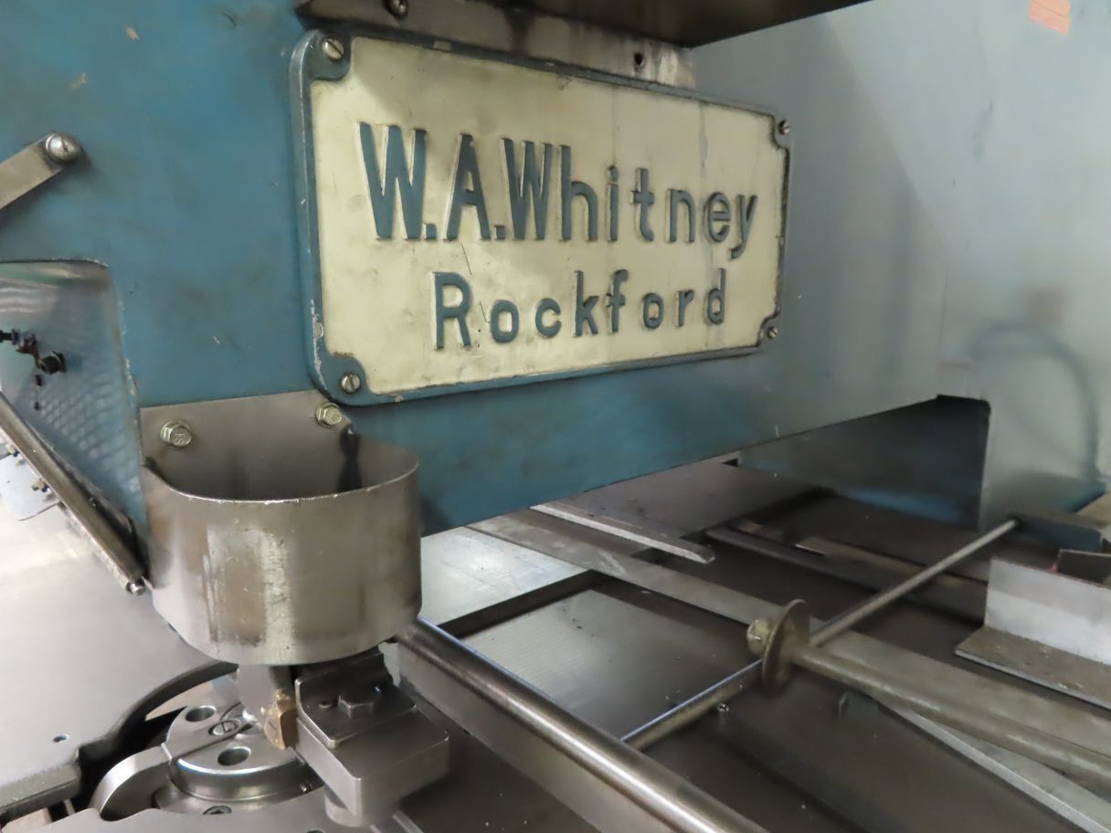 W.A. WHITNEY 630 Scrapped Equipment | MD Equipment Services LLC