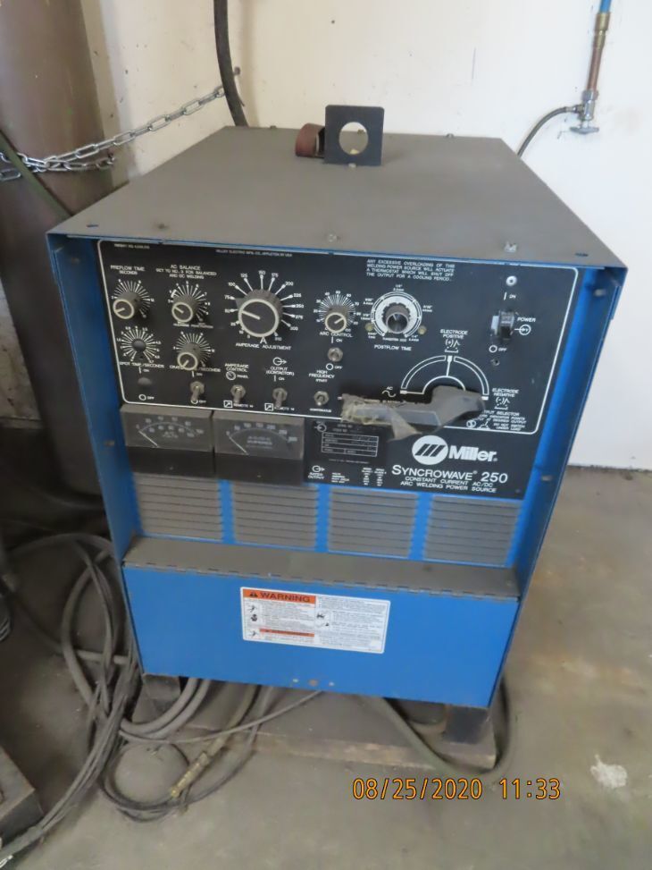 MILLER SYNCROWAVE 250 AC/DC Sold Equipment | MD Equipment Services LLC