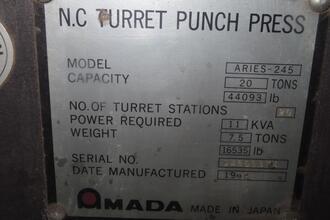 1989 AMADA ARIES 245 CNC TURRET PUNCH Turret Punches | MD Equipment Services LLC (19)