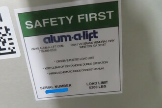 2020 alum-a-lift T5000 Material Handling | MD Equipment Services LLC (17)